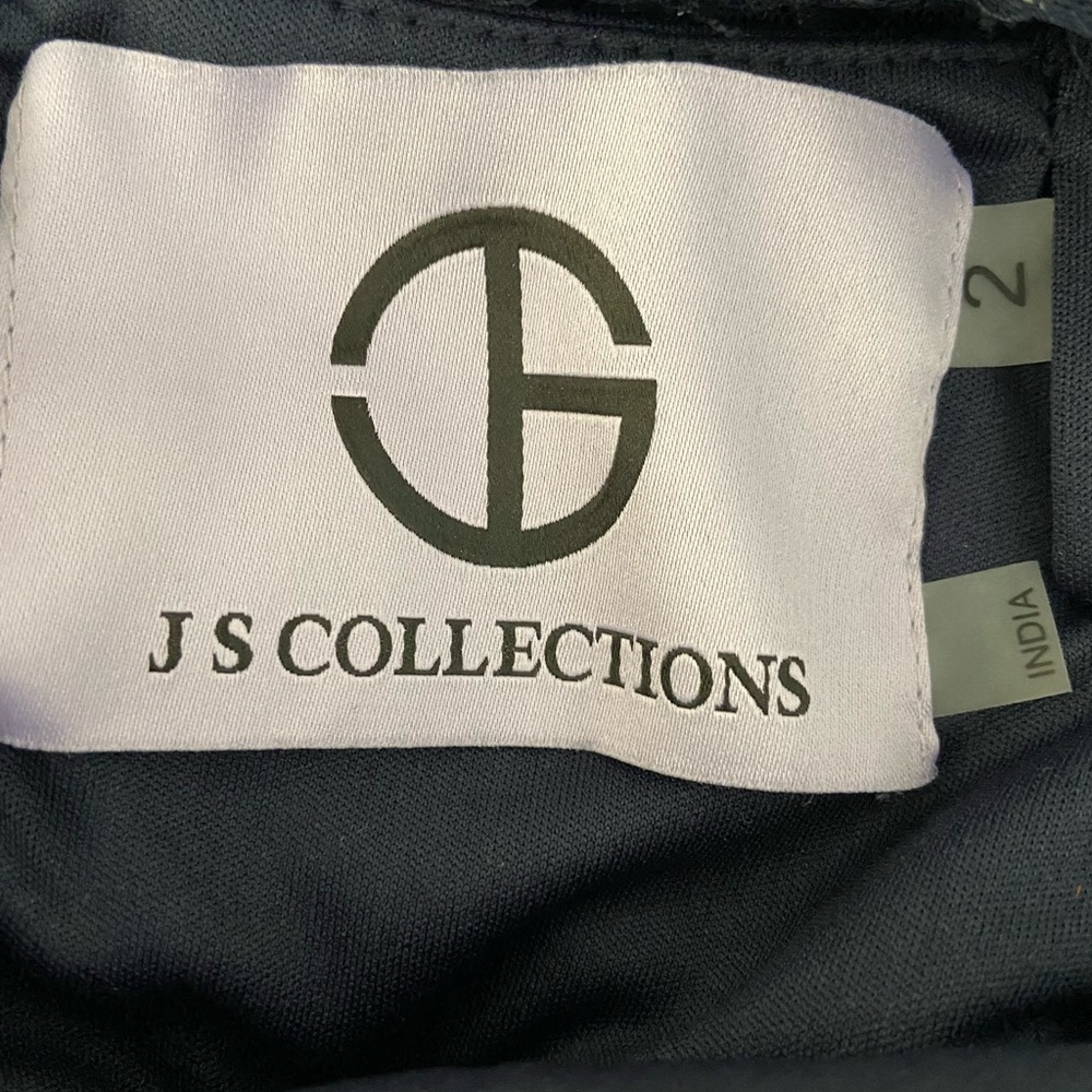 NWT JS Collection Bead Mesh Illusion Column Gown … - image 10